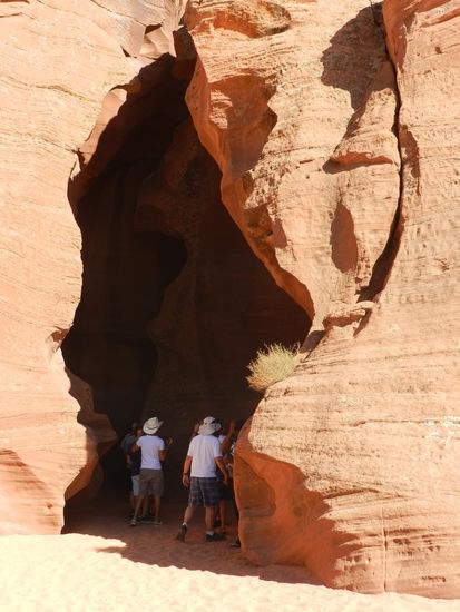 der Eingang zum Canyon