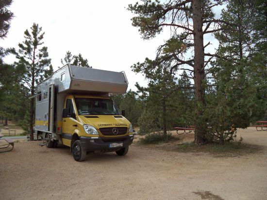 Camping am Bryce Canyon