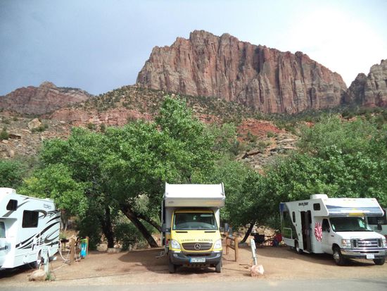 wir stehen am Virgin River