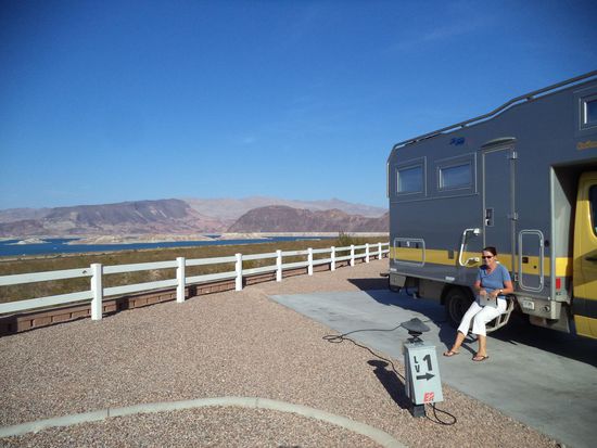 Camping am Lake Mead