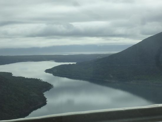 Blick über den Lago Fargano