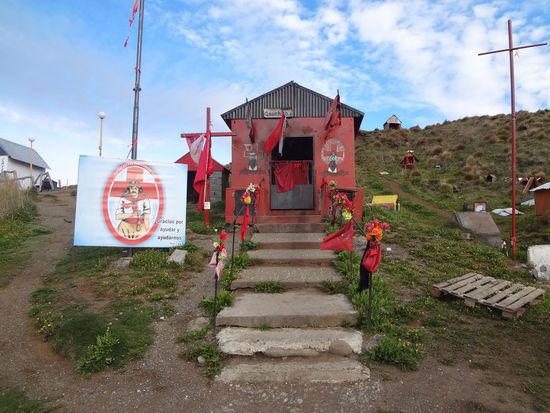 Weiterfahrtan der Straße für Gauchito Gil - eine gute Weiterfahrt
