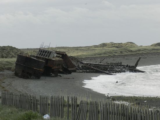 wie langen liegen diese Schiffswracks wohl schon hier