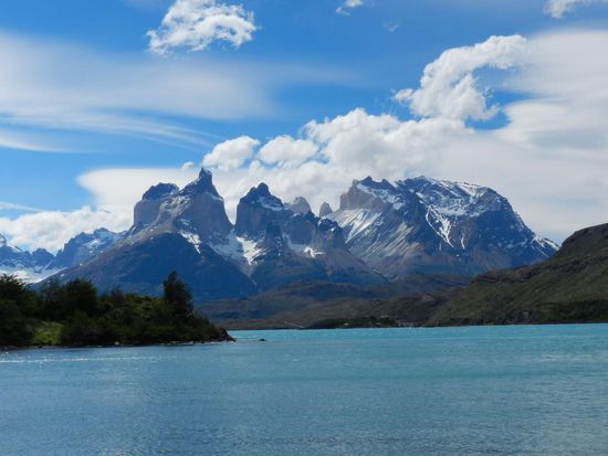 die Cuernos und dahinter die Torres