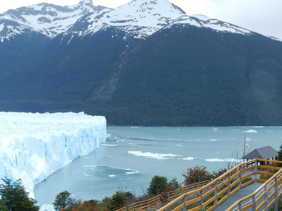 jetzt ganz nah am Gletscher