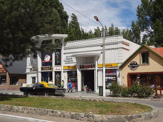 in Calafate das Evita Peron Museum