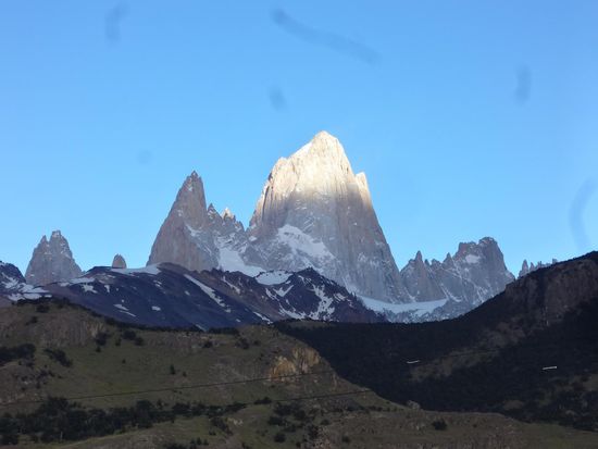 und dann ist der Blick frei auf den Fitz Roy