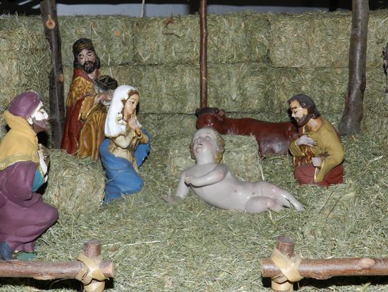 das besonders große Jesuskind