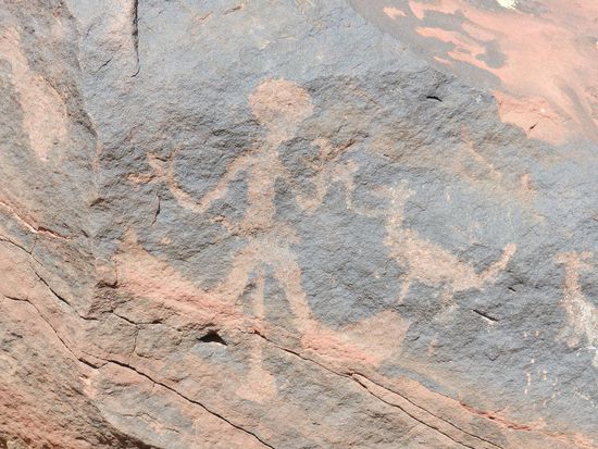 die Petroglyphen