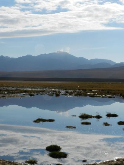 der rauchende Vulkan