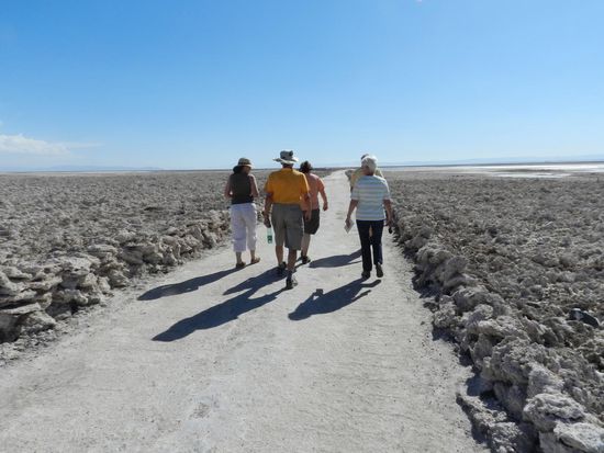 jetzt gehts zum Salzsee