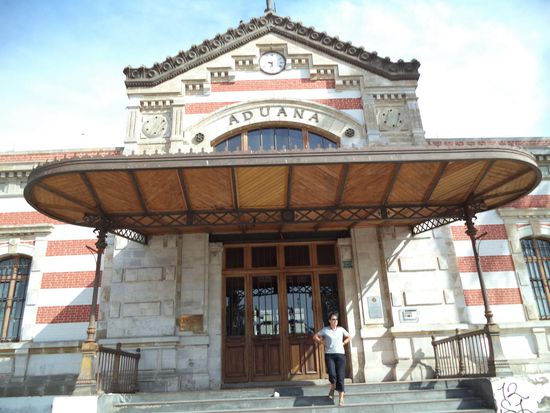 das Zollgebäude von Gustave Eiffel