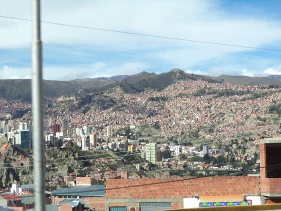 wir erreichen La Paz
