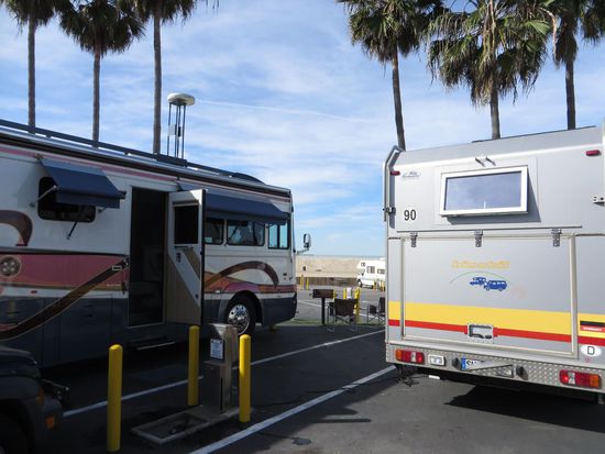 Peters Dickschoff direkt neben uns