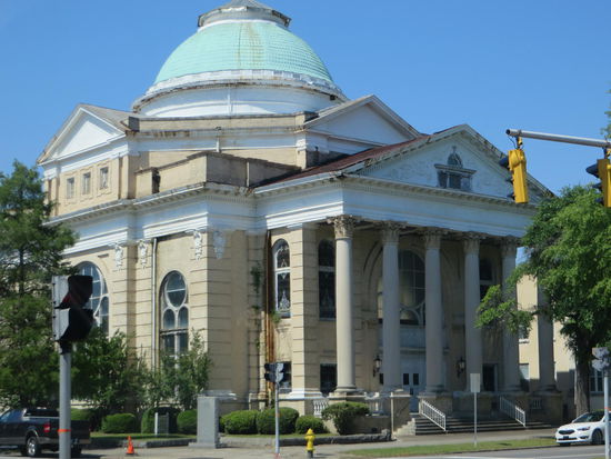 das geschlossene Museum in Augusta