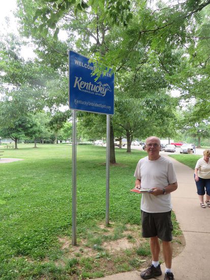 Staat Kentucky ( Plucky fahrn wir nah Kentucky lalala )  