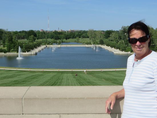 der große Springbrunnen aus Frankreich abgekupfert