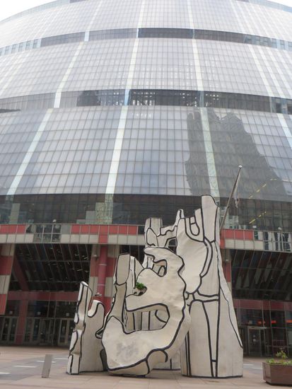 Dubuffet auch in den Straßen von Chicago mit einem Kunstwerk vertreten