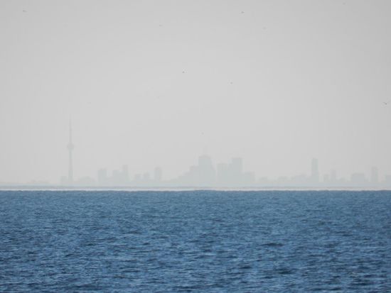 wer kann Chicago in der Ferne und im Dunsterkennen ?