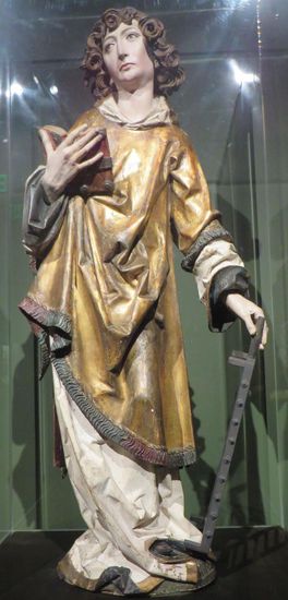Tillmann Riemenschneider aus Würzburg Ende des 15. Jh. ist hier auch mit drei Kunstwerken vertreten.
