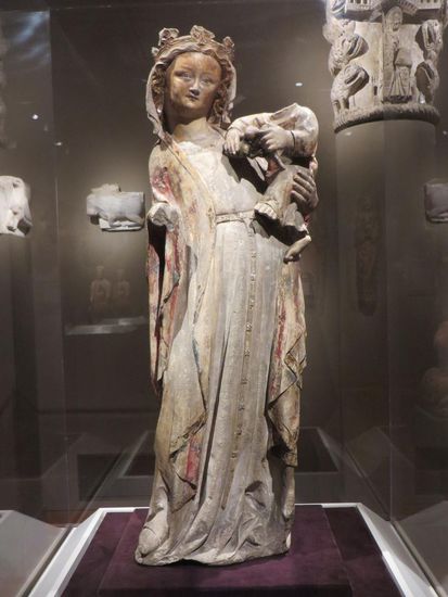 Noch eine „schöne Madonna“ und dann höre ich auf, es gab so viel zu sehen von herrlichen Kunstwerken.