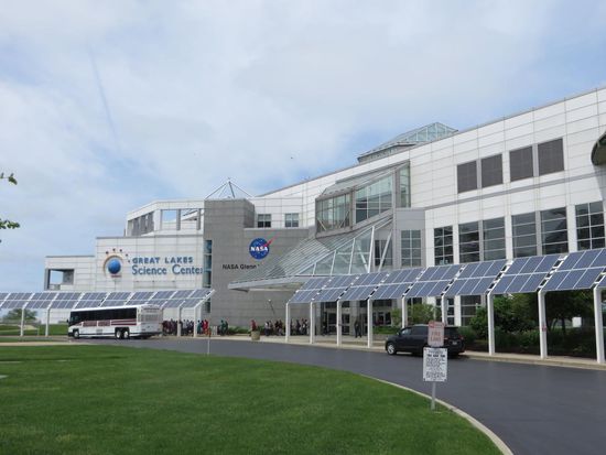 Neben der Hall of Fame lag das Science Center der Nasa und ein großes Baseballstadion.