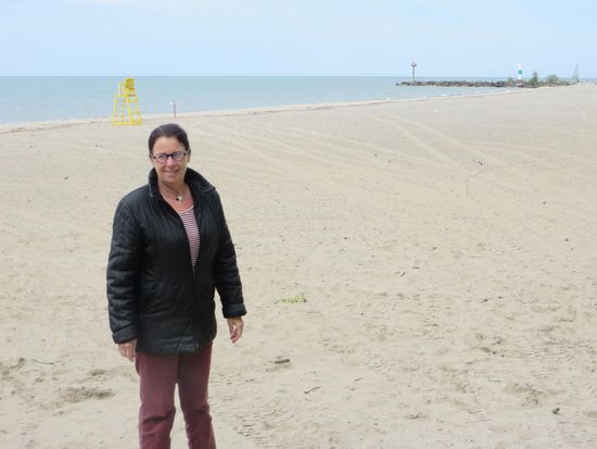 Am Strand sind wir auch ganz allein.