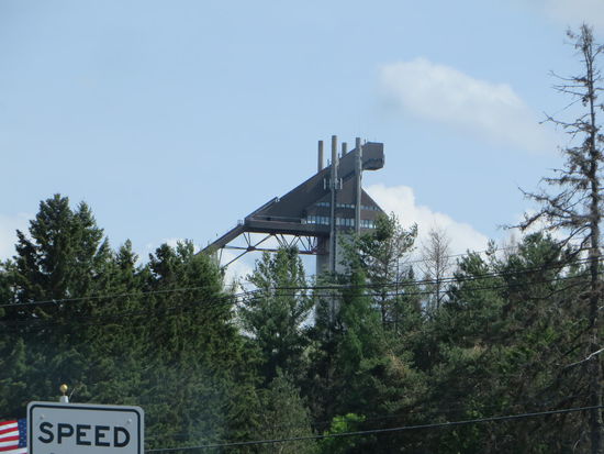 die alte Sprungschanze von Lake Placid
