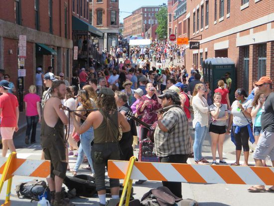 in Portland wird gefeiert