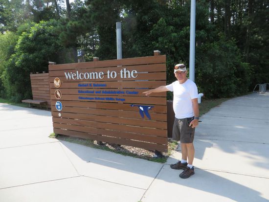 der Eingang zum Nationalpark