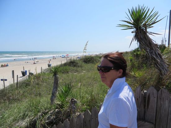 auch hier ist es ganz schön am Strand