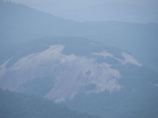 ein Blick auf den Stone Mountain