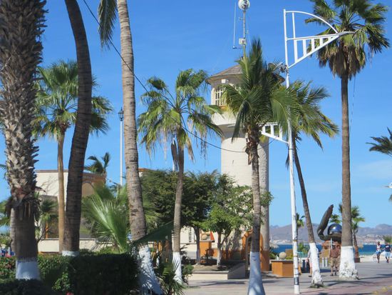 die Strandpromenade von La Paz