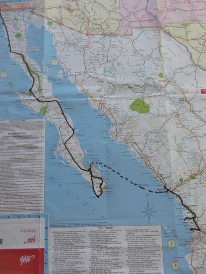 bisher sind wir 3.500 km gefahren