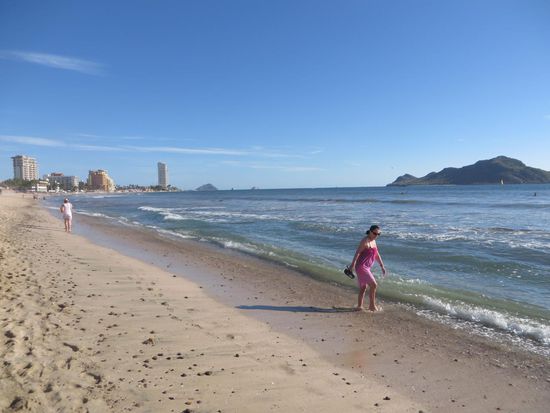 Spaziergang am Strand