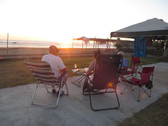 ach, da war ja noch der Sonnenuntergang