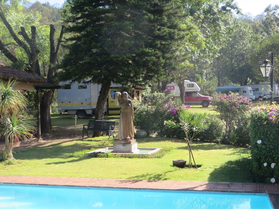 so schöin stehen wir hier beim Hotel Villa Pátzcuaro