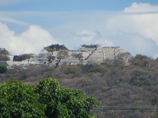 die Ruinen von Xochicalco