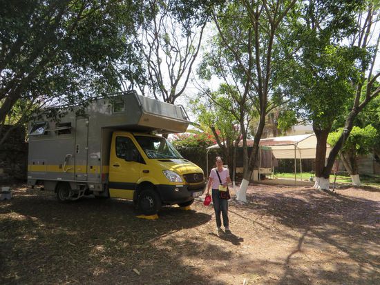 unser schöner Campingplatz bei Cernavaca