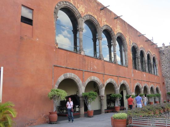 der Cortez Palast von der anderen Seite