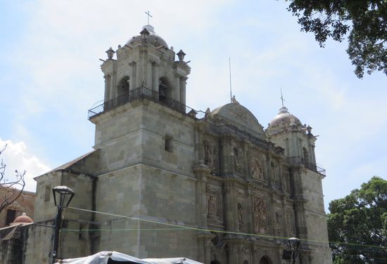 die Kathedrale von Qaxaca