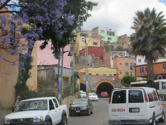 da ist der Tunnel zu sehen