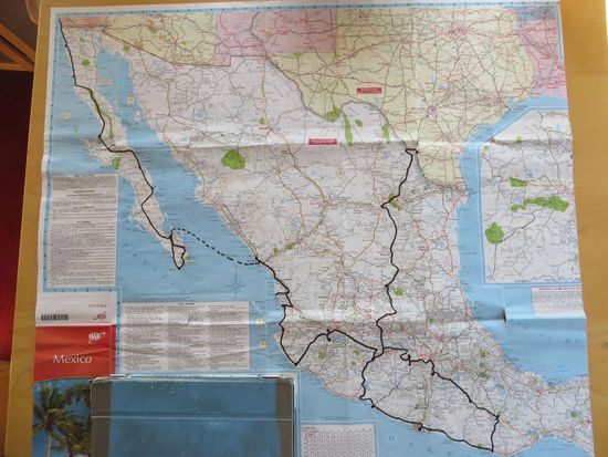 bis hier nach Laredo sind wir 8000 km gefahren.