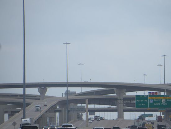 die verschiedenen Ebenen der Brücken