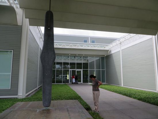 der Eingang zum Museum