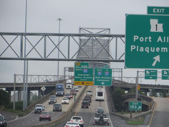 weiter Richtung New Orleans