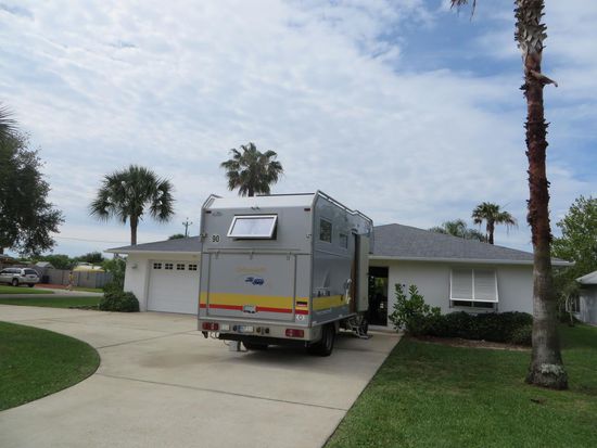 der schönste Stellplatz in Florida bei Janne und Jupp