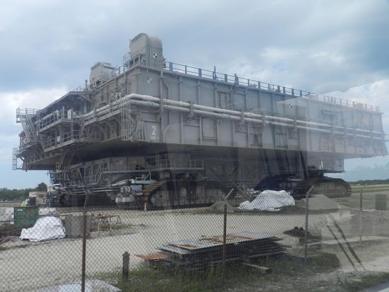 eine der Abschußrampen zum Mond