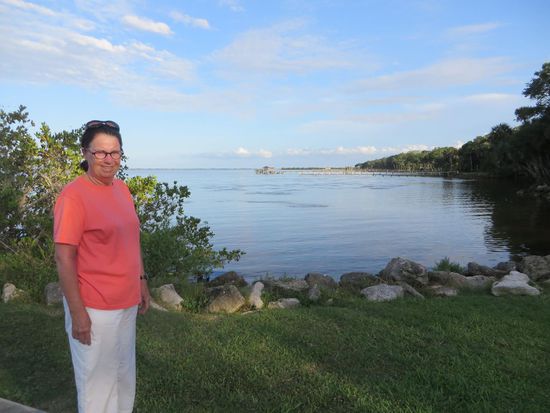 unser schöner Blick vom Campingplatz