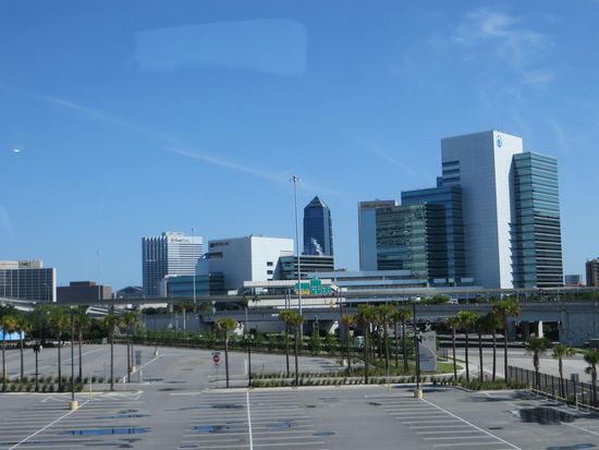 Blick auf Jacksonville
